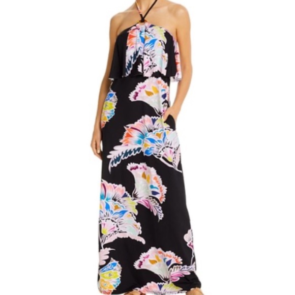 🆕 Trina Turk Halter Maxi - Picture 13 of 13